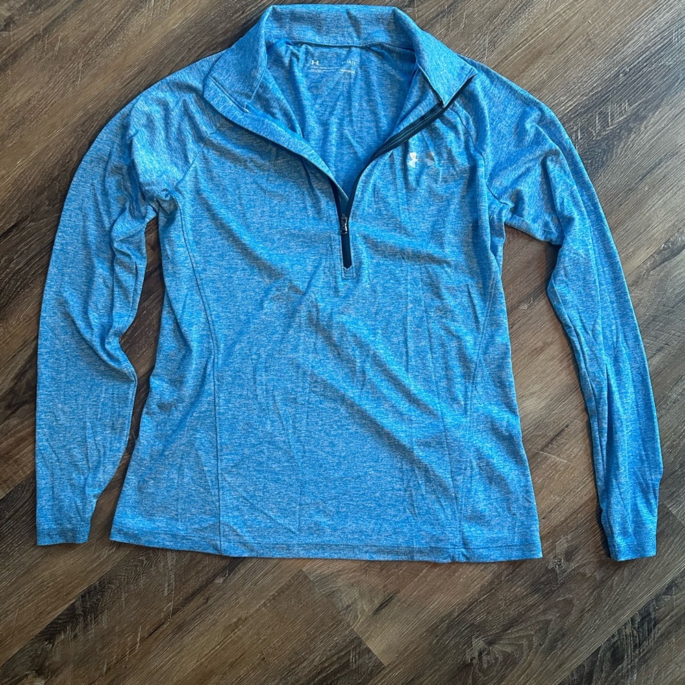 Under Armour Blue HeatGear Pullover